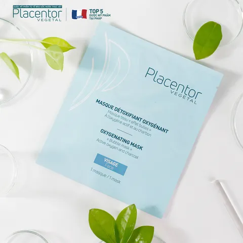 Mặt Nạ Thải Độc Tố Tái Tạo Da Placentor Vegetal - Mặt Nạ Dưỡng Da Sáng Mịn và Thanh Lọc Cho Mọi Loại Da