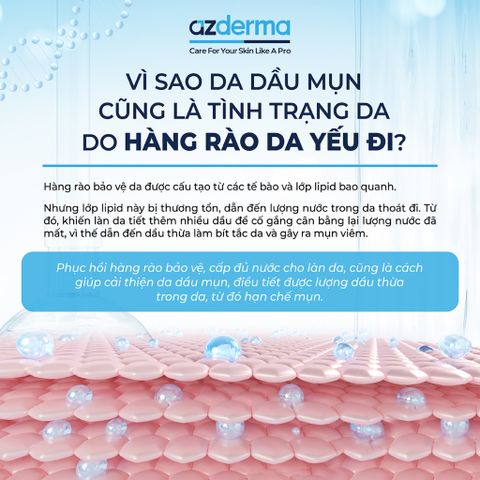 Kem Dưỡng Ẩm Phục Hồi Hàng Rào Bảo Vệ Azderma 40ml - Kem Dưỡng Ẩm Chuyên Sâu, Cấp Nước, Giúp Da Sáng Khỏe Mịn Màng
