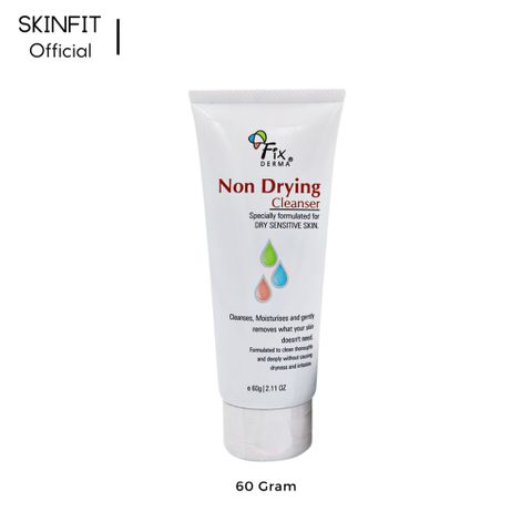 Sữa Rửa Mặt Fixderma Non Drying Cleanser - Dành Cho Da Dầu Mụn, Làm Sạch Sâu, Kiềm Dầu, Giảm Mụn, 60g