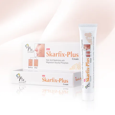 Kem Dưỡng Da Mờ Thâm Nám Fixderma Skarfix Plus 15g - Xóa Nám, Làm Đều Màu Da, Chống Nắng An Toàn, Chính Hãng USA