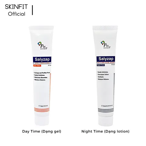 Lotion Giảm Mụn Ban Đêm Fixderma Salyzap - 20ml, Hỗ Trợ Làm Sáng Da, Ngăn Ngừa Mụn Hiệu Quả, Chăm Sóc Da Mặt