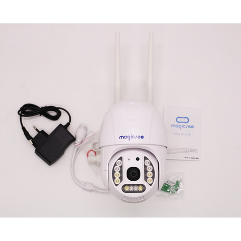 Camera Giám Sát Ngoài Trời Không Dây Wifi Magicsee ZS310 - Độ Phân Giải 2K, Tặng Kèm Thẻ Nhớ 32GB/64GB, Chống Nước IP68