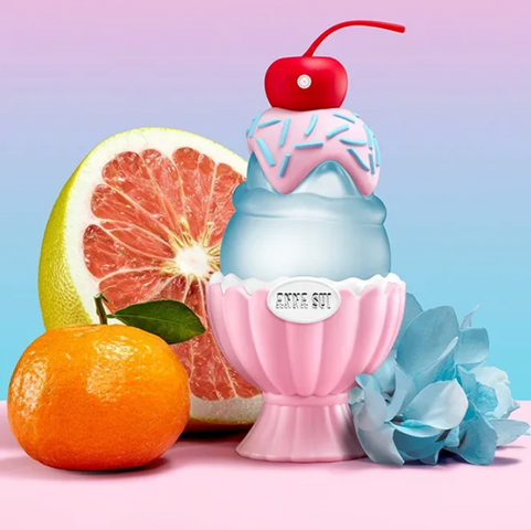 Nước Hoa Nhí - Anna Sui Ladies Sundae Pretty Pink EDT 5ml - Hương Ngọt Ngào, Thiết Kế Dễ Thương, Quà Tặng Thời Trang Cho Phái Đẹp