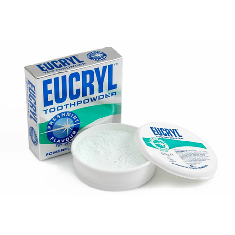 (Hàng nhập khẩu) Bột hỗ trợ trắng răng Eucryl tooth powder 