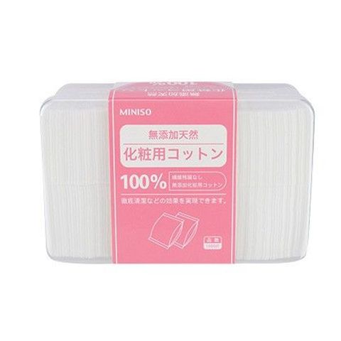 (Hàng nhập khẩu) Bông tẩy trang cotton Miniso Nhật Bản 1000 miếng