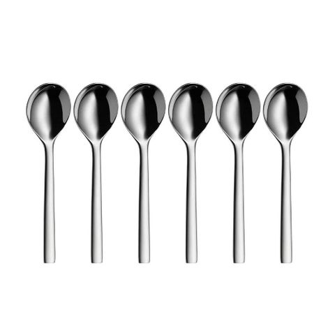 Bộ thìa 6 chiếc WMF Espresso Nuova - Dụng cụ nhà bếp cao cấp bằng thép không gỉ, thiết kế hiện đại, sang trọng và dễ dàng vệ sinh