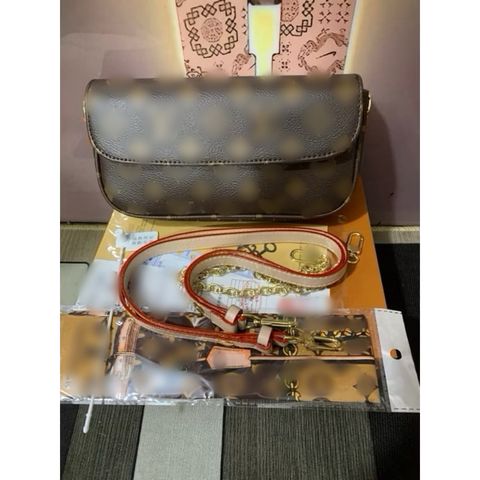Túi dáng ví Wallet size 22 bản 2 box kẹp nách + đeo chéo hàng QC cao cấp