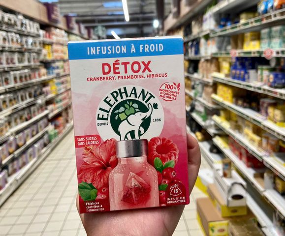 Trà Elephant Pháp - Hỗ Trợ Ngủ Ngon, Thư Giãn, Tiêu Hóa & Detox Cơ Thể - Sản Phẩm Thảo Mộc Hàng Đầu Từ Nước Pháp