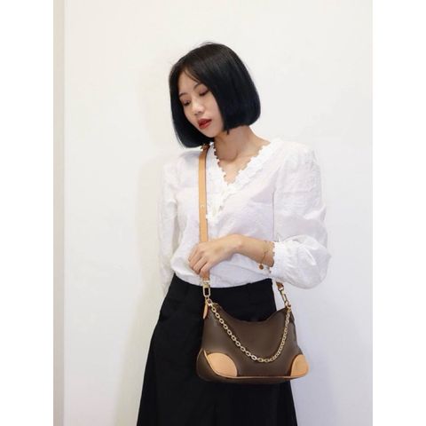 Túi kẹp nách size 27 bản 2 dây fullbox hàng QC cao cấp
