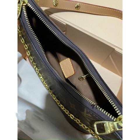 Túi Lee Vi kẹp nách size 27 bản 2 dây fullbox hàng QC cao cấp