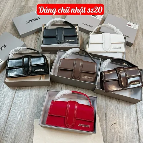 Túi Xách Nữ Jacquen Quai Bản To Size 20 Da Trơn Cao Cấp Fullbox - Phong Cách Thời Trang Sang Trọng và Tiện Dụng