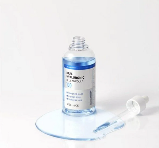 Serum Cấp Ẩm, Phục Hồi Wellage Real Hyaluronic Blue Ampoule 75ml  254004