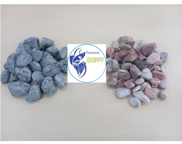 Sỏi Đen Hồng Trang Trí - Đá Màu Tự Nhiên 1kg Cho Chậu Cây Cảnh, Bể Cá, Tiểu Cảnh, Trang Trí Sân Vườn