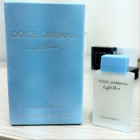 Nước Hoa Nhí Dolce Gabbana Light Blue Pour Homme EDT 4.5ml - Hương Thơm Sang Trọng Cho Nam Giới, Phù Hợp Mọi Dịp