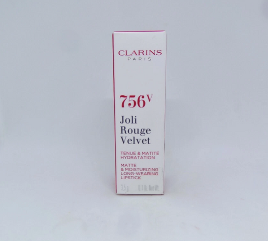 Son Clarins 756 Joli Rouge Velvet 756 Guava 