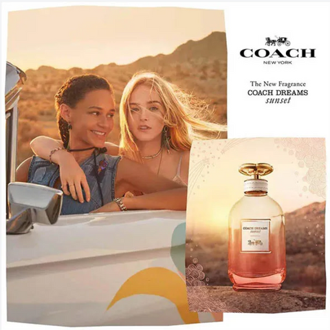Nước Hoa Coach Dreams Sunset - Hương Quýt Trái Cây Nhiệt Đới, EDP 4.5ml Độc Đáo và Quyến Rũ cho Mọi Dịp