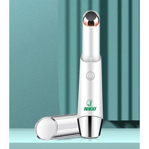 Bút Massage Mắt NIKIO NK-115 - Giảm Nếp Nhăn, Thâm Quầng, Sử Dụng Nhiệt và Ánh Sáng LED - Thiết Kế Nhỏ Gọn, Sạc USB