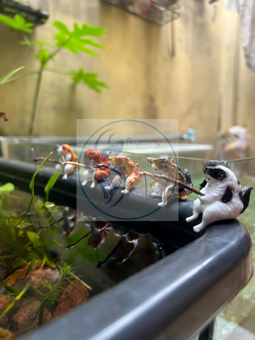 Tiểu Cảnh Mèo Câu Cá Mini Ngồi Hồ - Trang Trí Bể Cá Xinh Xắn, Dễ Thương, Chất Liệu An Toàn, Tạo Điểm Nhấn Sinh Động