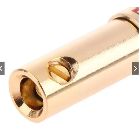 Giắc Bắp Chuối Cao Cấp Mạ Vàng Palic - Thiết Bị Âm Thanh Chất Lượng Cao và Sang Trọng, Tương Thích Nhiều Thiết Bị