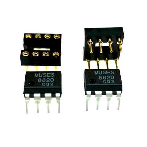 IC Opamp Khuếch Đại Thuật Toán MUSES 8820 DIP-8 Chính Hãng JRC - Thiết Bị Âm Thanh Chất Lượng Cao