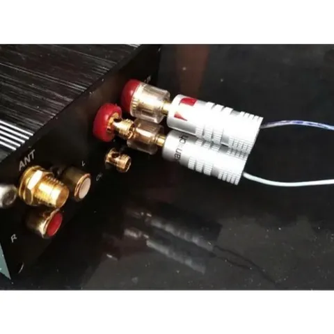 Giắc bắp chuối NAKAMICHI mạ vàng cao cấp - Kết nối loa và ampli, chất lượng âm thanh tuyệt vời - Giá 1 cặp, 2 cặp