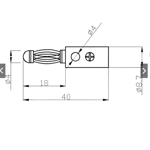 Giắc cắm bắp chuối mạ vàng HCM-10/20/40 cho cáp loa 4mm - Chất lượng âm thanh tuyệt vời, dễ lắp đặt, bền bỉ.