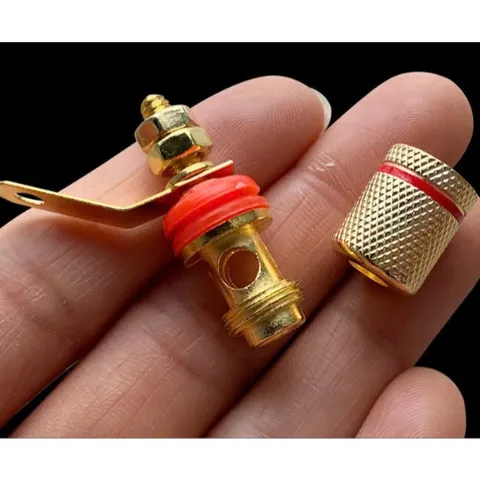 Bộ 4 Phích Cắm Bắp Chuối 4mm - Kết Nối Thiết Bị Điện Tiện Lợi, Chắc Chắn và Bền Bỉ, Phụ Kiện Gia Đình Không Thể Thiếu