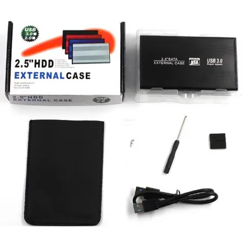 Box ổ cứng 3.0 chát lượng cao dùng cho ổ SSD, HDD 2.5 inch, có đèn báo