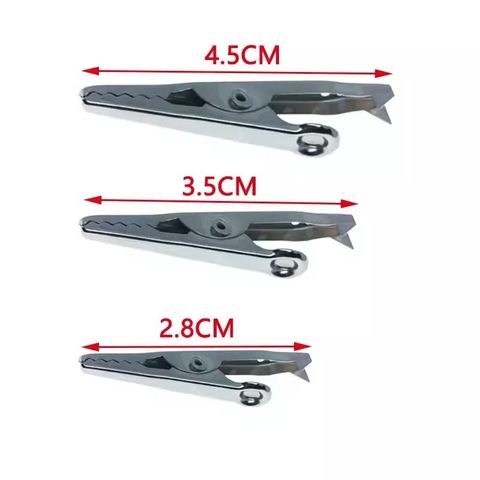Bộ 10 Kẹp Cá Sấu G98 Đen/Đỏ - Kẹp Chắc Chắn 28mm/35mm/45mm Tiện Ích Tổ Chức Đồ Đạc Trong Nhà