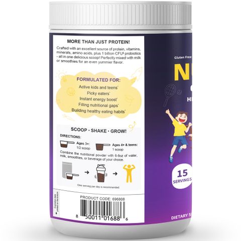 Thực Phẩm Bổ Sung Sữa Bột NuBest Tall Protein Chocolate Nhập Khẩu Mỹ