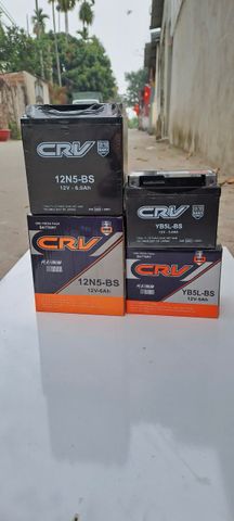 Bình Khô Xe Máy 12V CRV Cao Cấp - Phụ Tùng Đảm Bảo Hiệu Suất Tốt Cho Mọi Dòng Xe Máy, Thiết Kế Bền Bỉ, Dễ Dàng Lắp Đặt