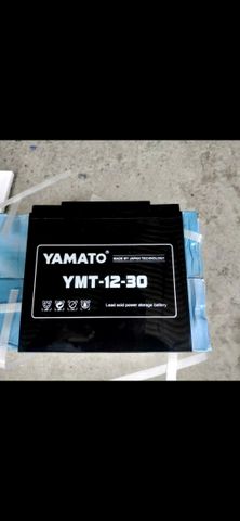 Bình Khô 12V-30AH Yamato Chính Hãng Nhật Bản - Bền, Hiệu Suất Cao Dành Cho Xe Đạp Và Xe Điện