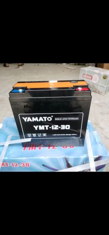 Bình Khô 12V-30AH Yamato Chính Hãng Nhật Bản - Bền, Hiệu Suất Cao Dành Cho Xe Đạp Và Xe Điện