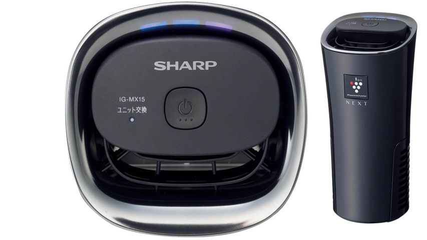 Máy Lọc Không Khí Ô Tô Sharp IG-NX15 - Khử Mùi, Plasmacluster Next 75000 Ion, Chính Hãng Nhật Bản, Thiết Kế Tiện Lợi, USB