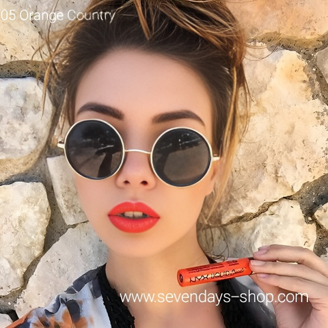 Son kem lì NYX Liquid Suede Cream 05 Orange County 4ml - Màu cam đỏ nóng bỏng, Độ che phủ tốt, Không gây khô môi, Dễ sử dụng