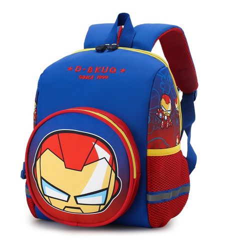 Balo cho bé đi học mẫu giáo 3-6 tuổi nhiều họa tiết Iron Man và nhiều hoạt hình khác cực kỳ đáng yêu
