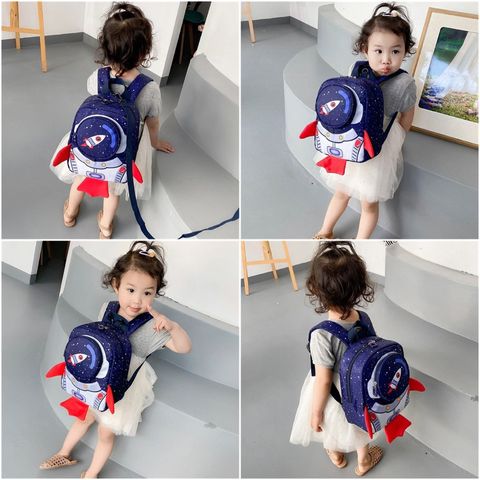 Balo Phi Thuyền chống đi lạc cho bé đi mẫu giáo 2-6 tuổi