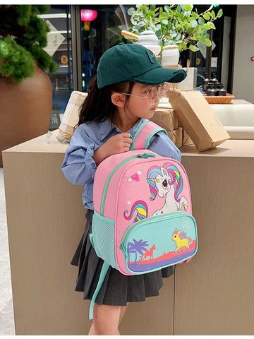 Balo cho bé đi học mẫu giáo 3-6 tuổi Khủng Long đáng yêu