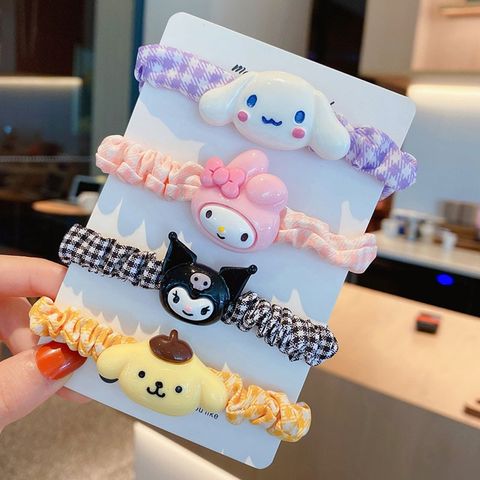 Dây cột tóc cho bé gái hoạt hình Kuromi đáng yêu thời trang Hàn Quốc