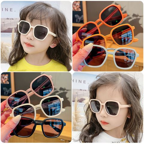 Kính mát trẻ em thời trang chống tia UV dành cho bé gái phong cách Hàn Quốc