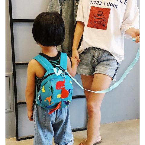 Balo Chống Đi Lạc Họa Tiết Khủng Long Ngộ Nghĩnh Dễ Thương Cho Bé