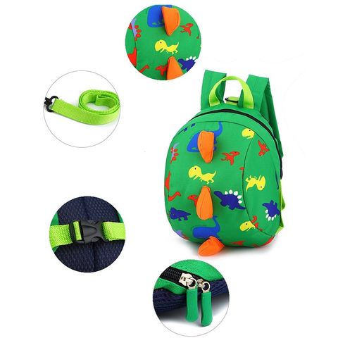 Balo Chống Đi Lạc Họa Tiết Khủng Long Ngộ Nghĩnh Dễ Thương Cho Bé