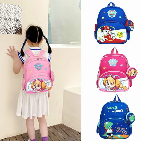 Balo Đội Chó Cứu Hộ cho bé đi học mẫu giáo từ 3-5 tuổi họa tiết Paw Patrol đáng yêu