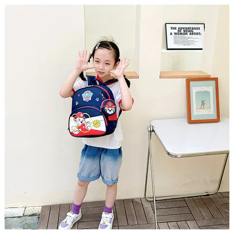 Balo Đội Chó Cứu Hộ cho bé đi học mẫu giáo từ 3-5 tuổi họa tiết Paw Patrol đáng yêu