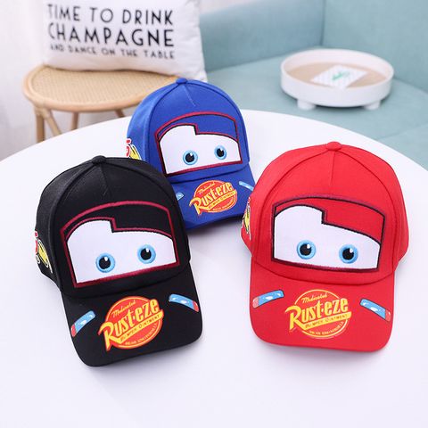 Nón lưỡi trai cho bé từ 3 đến 8 tuổi phim hoạt hình Car Đỏ Rusteze