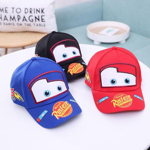 Nón lưỡi trai cho bé từ 3 đến 8 tuổi phim hoạt hình Car Đỏ Rusteze