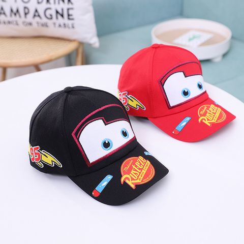 Nón lưỡi trai cho bé từ 3 đến 8 tuổi phim hoạt hình Car Đỏ Rusteze