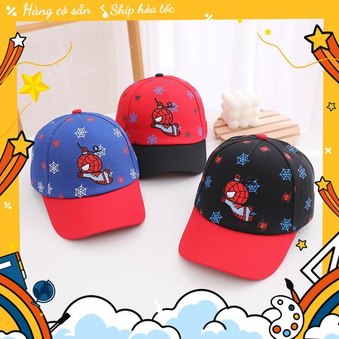 Nón lưỡi trai cho bé từ 3 đến 8 tuổi hoạt hình cực kỳ đáng yêu