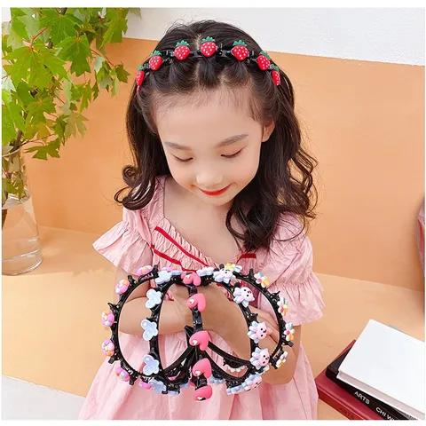 Băng Đô Cho Bé Gái Cài Tóc Phong Cách Hàn Quốc Dễ Thương