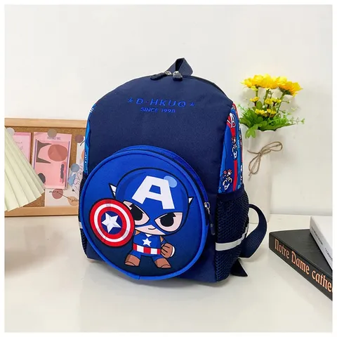 [Captain America] Dành cho bé đam mê Đội trưởng Mỹ- Captain America - Balo, Nón, Bóp Viết 3D